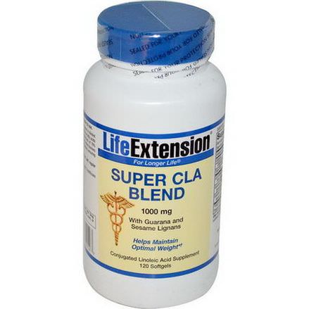 Life Extension, Super CLA Blend, 1000mg, 120 Softgels