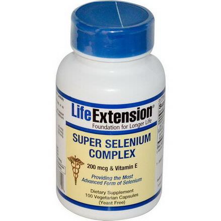 Life Extension, Super Selenium Complex, 100 Veggie Caps