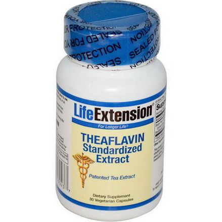Life Extension, Theaflavin Standardized Extract, 30 Veggie Caps