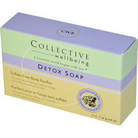 Life Flo Health, Collective Wellbeing, Detox Soap 141g