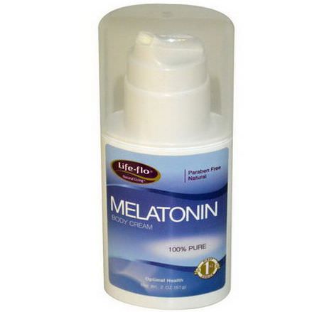Life Flo Health, Melatonin Body Cream 57g