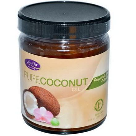 Life Flo Health, Organic, Pure Coconut Oil, Skin Care 266ml