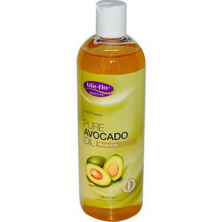 Life Flo Health, Pure Avocado Oil, Skin Care 473ml