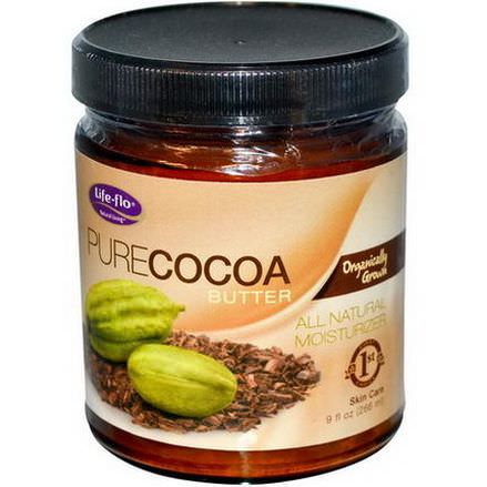 Life Flo Health, Pure Cocoa Butter 266ml