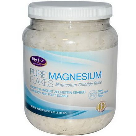 Life Flo Health, Pure Magnesium Flakes, Magnesium Chloride Brine 44 oz