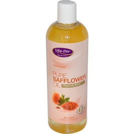 Life Flo Health, Pure Safflower Oil, Skin Care 473ml
