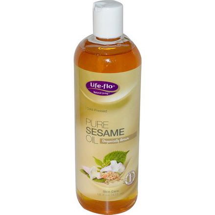 Life Flo Health, Pure Sesame Oil, Skin Care 473ml