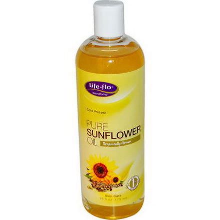 Life Flo Health, Pure Sunflower Oil 473ml