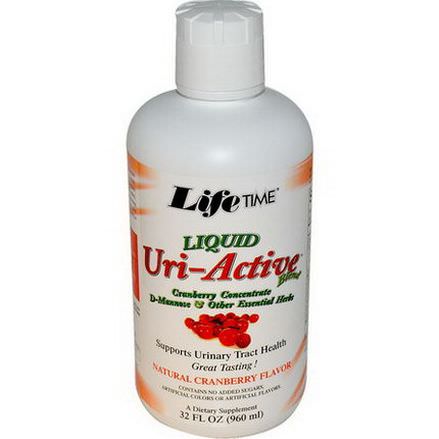 Life Time, Liquid Uri-Active Blend, Natural Cranberry Flavor 960ml