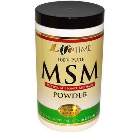Life Time, MSM Powder 454g