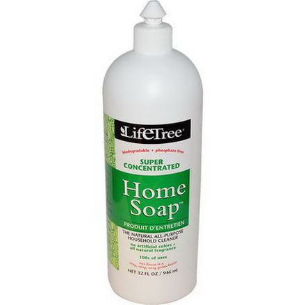 Life Tree, Home Soap, The Natural All-Purpose Household Cleaner 946ml