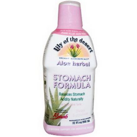 Lily of the Desert, Aloe Herbal Stomach Formula, Mint Flavor 946ml