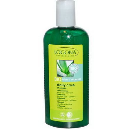 Logona Naturkosmetik, Daily Care, Shampoo, Organic Aloe Verbena 250ml