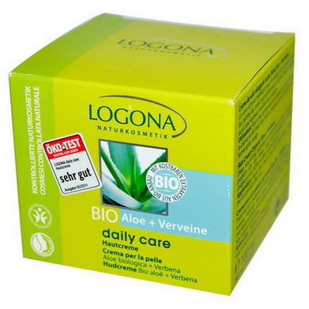 Logona Naturkosmetik, Daily Care, Skin Cream, Aloe&Verbena 100ml
