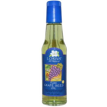 Loriva, Pure Grape Seed Oil 237ml