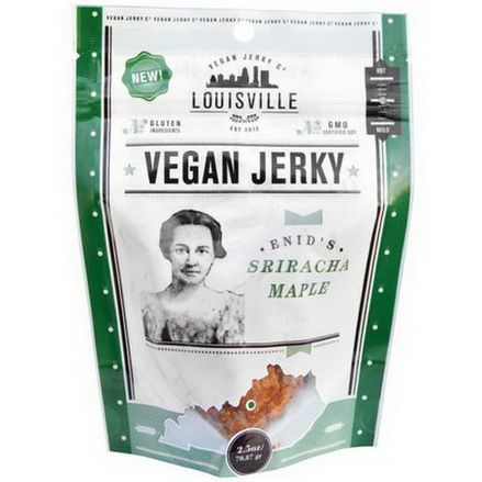 Louisville Vegan Jerky Co, Sriracha Maple 70.87g