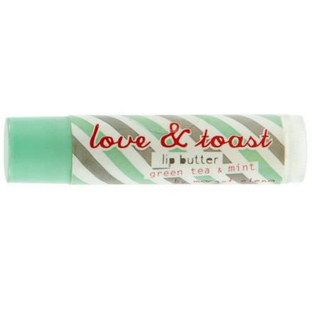 Love&Toast by Margot Elena, Lip Butter, Green Tea&Mint 4.25g