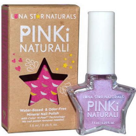 Luna Star Naturals, Pinki Naturali, Mineral Nail Polish, Hartford 7.5ml