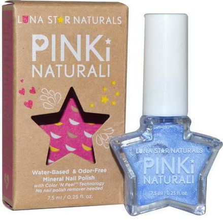 Luna Star Naturals, Pinki Naturali, Mineral Nail Polish, Little Rock 7.5ml