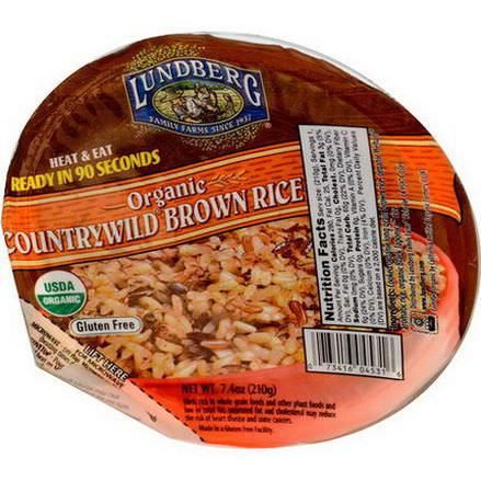 Lundberg, Organic, Countrywild Brown Rice 210g