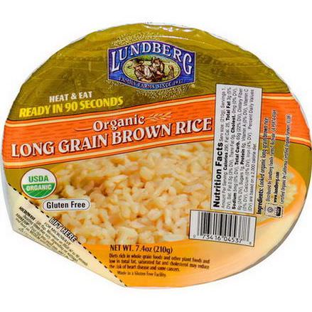 Lundberg, Organic, Long Grain Brown Rice 210g