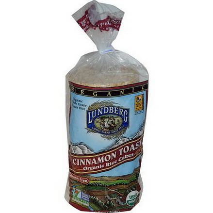 Lundberg, Organic Rice Cakes, Cinnamon Toast 269g