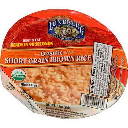 Lundberg, Organic Short Grain Brown Rice 210g