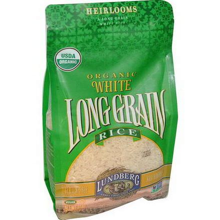 Lundberg, Organic, White Long Grain Rice 907g