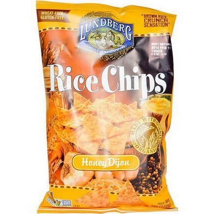 Lundberg, Rice Chips, Honey Dijon 170g