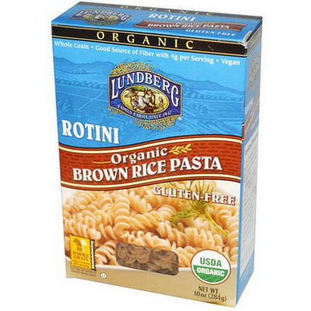 Lundberg, Rotini, Brown Rice Pasta 284g