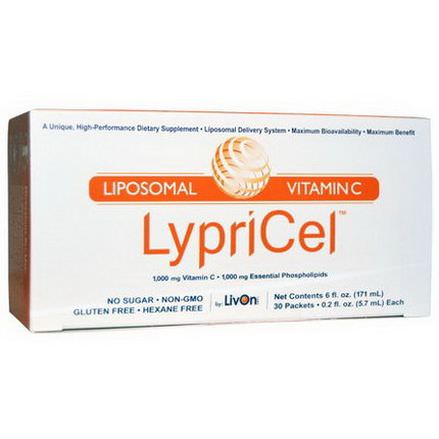 LypriCel, Liposomal Vitamin C, 30 Packets 5.7ml Each