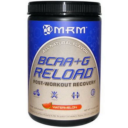 MRM, BCAA G Reload, Post-Workout Recovery, Watermelon 330g