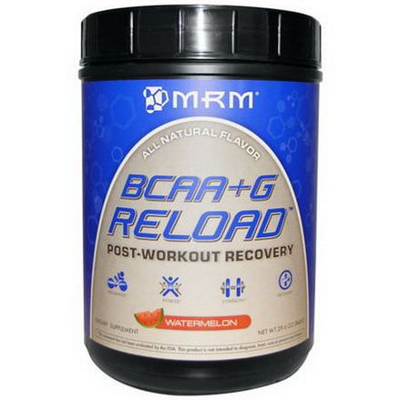 MRM, BCAA G Reload, Post-Workout Recovery, Watermelon 840g