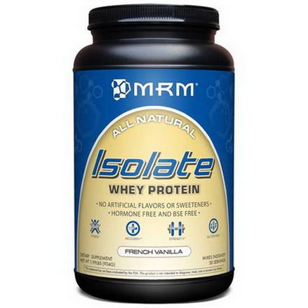 MRM, Isolate Whey Protein, French Vanilla 904g