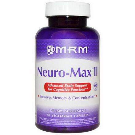 MRM, Neuro-Max II, 60 Veggie Caps
