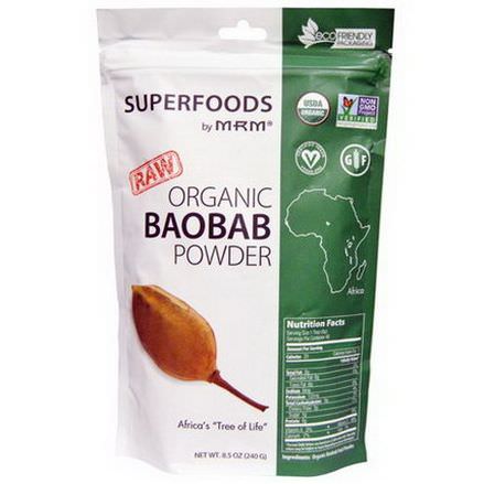 MRM, Organic Baobab Powder 240g