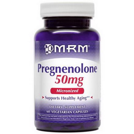 MRM, Pregnenolone, 50mg, 60 Veggie Caps