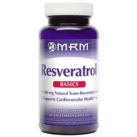MRM, Resveratrol, 60 Veggie Caps