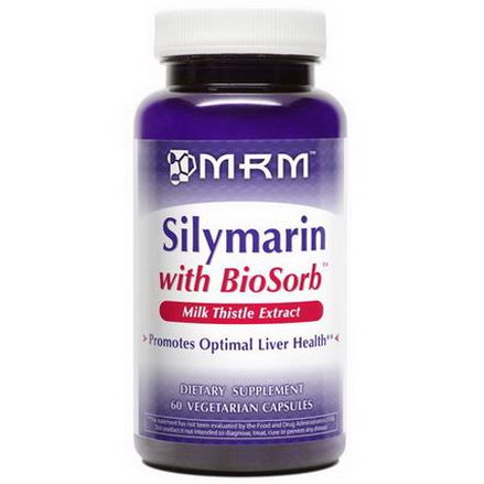 MRM, Silymarin with BioSorb, 60 Veggie Caps