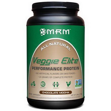 MRM, Veggie Elite, Performance Protein, Chocolate Mocha 1,110g