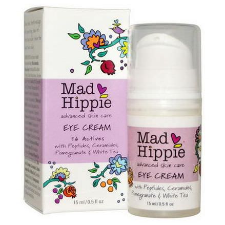 Mad Hippie Skin Care Products, Eye Cream, 16 Actives 15ml