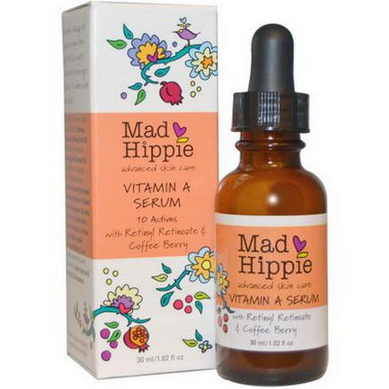 Mad Hippie Skin Care Products, Vitamin A Serum 30ml