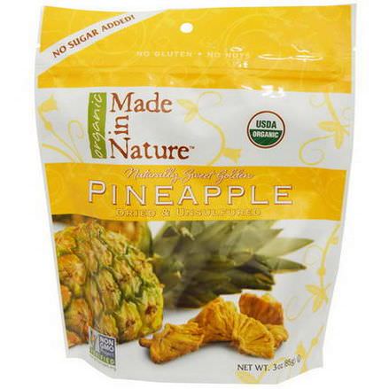 Made in Nature, Organic Pineapple 85g
