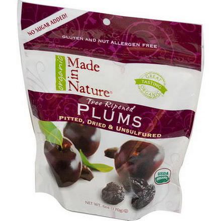 Made in Nature, Organic Plums 170g