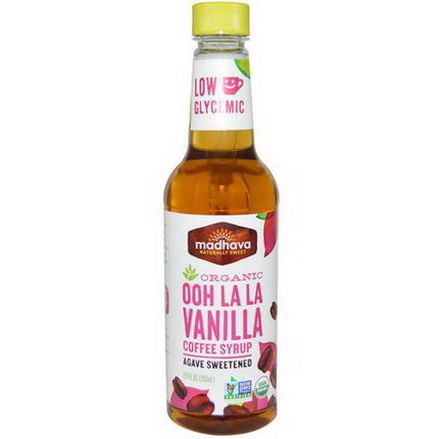 Madhava Natural Sweeteners, Organic Ooh La La Vanilla Coffee Syrup 293ml