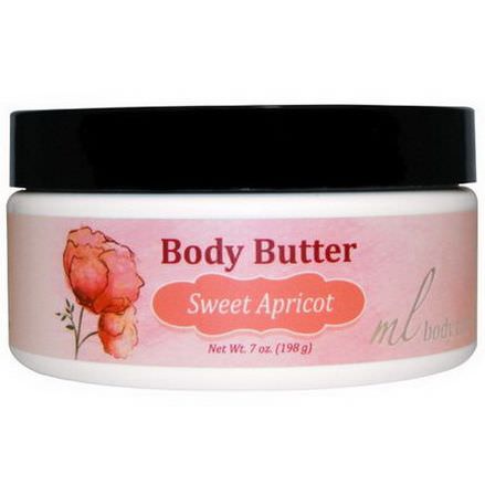 Madre Labs, Body Butter, Sweet Apricot 198g