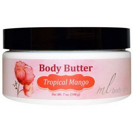 Madre Labs, Body Butter, Tropical Mango 198g