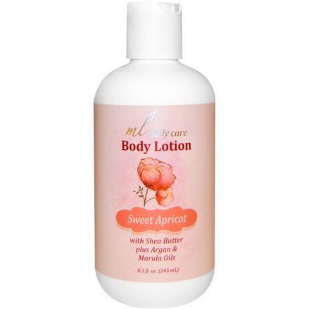 Madre Labs, Body Lotion, Sweet Apricot 245ml
