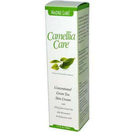 Madre Labs, Camellia Care, EGCG Green Tea Skin Cream 50ml