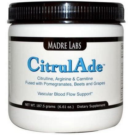 Madre Labs, CitrulAde 187.5g